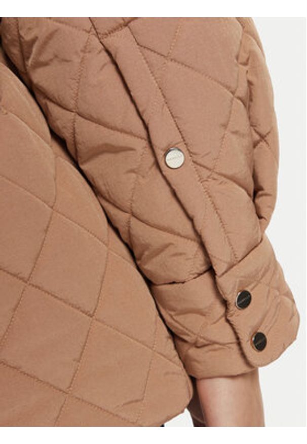 Marella Kurtka przejściowa Fabiana 2423486064 Beżowy Regular Fit. Kolor: beżowy. Materiał: syntetyk
