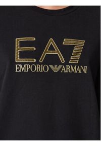 EA7 Emporio Armani Bluza 6LTM40 TJJXZ 0210 Czarny Relaxed Fit. Kolor: czarny. Materiał: bawełna #5