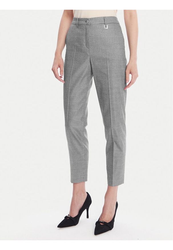 JOOP! Chinosy 58 253P58Pietra-X 30047024 Szary Slim Fit. Kolor: szary. Materiał: bawełna