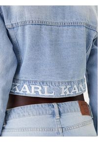 Karl Kani Kurtka jeansowa PD00005493 Niebieski Regular Fit. Kolor: niebieski. Materiał: bawełna #4