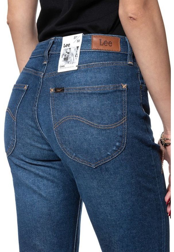 Lee - LEE CAROL DAMSKIE SPODNIE JEANSOWE JEANSY NEW STRAIGHT L30UDJUV 112106740