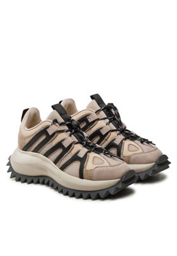 Vic Matié Sneakersy 1F2104D 22BOVTH94 Beżowy. Kolor: beżowy. Materiał: zamsz, skóra
