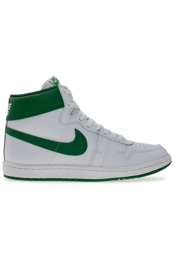 Buty męskie Nike Air Ship SP DX4976-103 - bialo-zielone. Kolor: zielony. Materiał: guma, syntetyk, skóra, materiał. Szerokość cholewki: normalna. Sezon: lato