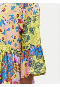 Iconique Sukienka letnia IC25-124 Kolorowy Relaxed Fit. Materiał: syntetyk. Wzór: kolorowy. Sezon: lato #4