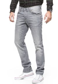 Tom Tailor - TOM TAILOR SPODNIE MĘSKIE AEDAN SLIM GREY DENIM 6203116.45.12 COL. 1393. Stan: obniżony