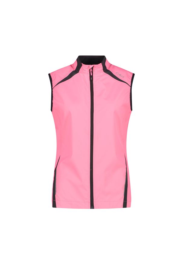 Kamizelka damska CMP. Kolor: różowy. Materiał: materiał. Sport: turystyka piesza