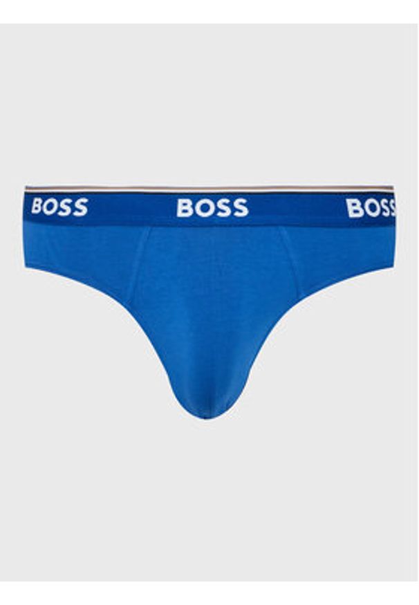 BOSS Komplet slipów Power 50475273 Kolorowy. Materiał: bawełna. Wzór: kolorowy