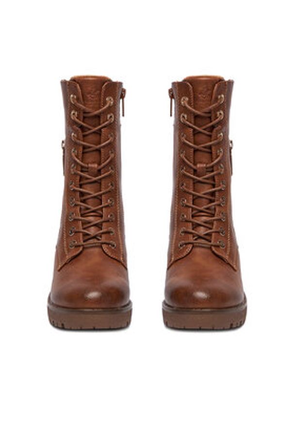 Beverly Hills Polo Club Trzewiki EO-WS0680-01 Brązowy. Kolor: brązowy. Materiał: materiał