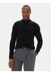 JOOP! Sweter 17 JK-07Davide 30032606 Czarny Modern Fit. Kolor: czarny. Materiał: wełna