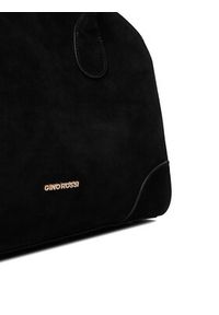 Gino Rossi - GINO ROSSI Torebka EO-LA224-19138 Czarny. Kolor: czarny. Materiał: zamszowe, skórzane #6