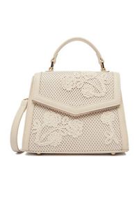 Nine West Torebka CEO-Wall Street Glow-KY318 Beżowy. Kolor: beżowy. Styl: street #7