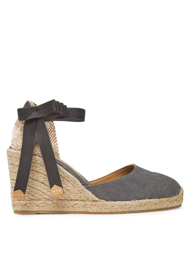 Castañer Espadryle Carina/8/002 021642 Szary. Kolor: szary. Materiał: materiał
