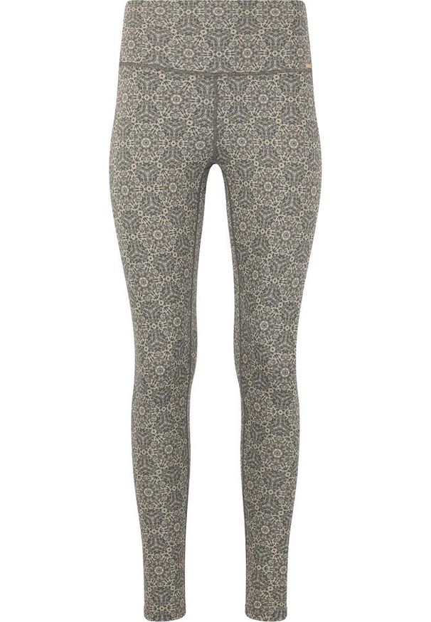 Legginsy do jogi Athlecia Geometric Printed. Kolor: szary. Sport: joga i pilates