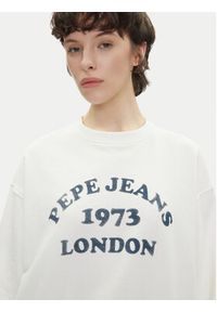 Pepe Jeans Bluza Venus PL581487 Écru Loose Fit. Materiał: bawełna #4