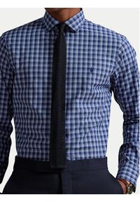 Polo Ralph Lauren Koszula 710974534007 Granatowy Custom Fit. Typ kołnierza: polo. Kolor: niebieski. Materiał: bawełna #3