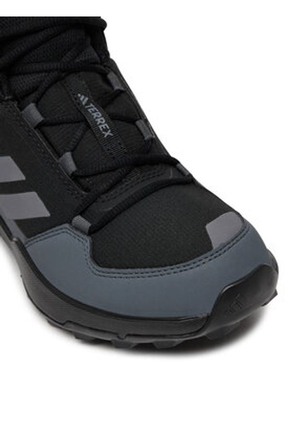 Adidas - adidas Trekkingi Terrex Ax4r Mid Rain.Rdy IF6517 Czarny. Kolor: czarny. Materiał: materiał. Model: Adidas Terrex. Sport: turystyka piesza