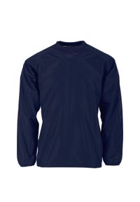 STANNO - Wiatroszczelna kurtka dresowa dla dzieci Stanno Prime Top. Kolor: niebieski. Materiał: dresówka