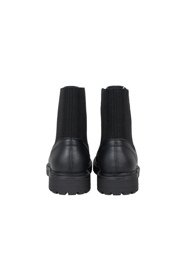 Diesel Botki "D-Alabhama" | Y02851-PR568 | Kobieta | Czarny. Kolor: czarny. Materiał: skóra. Szerokość cholewki: normalna. Sezon: lato