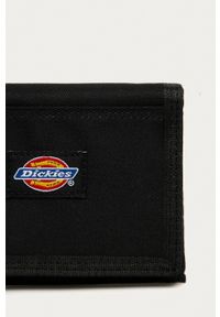 Dickies - Portfel DK0A4X7SBLK-BLACK. Kolor: czarny. Materiał: materiał. Wzór: gładki #3