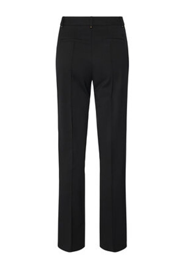 Karl Lagerfeld - KARL LAGERFELD Spodnie materiałowe B1W10003 Czarny Straight Leg. Kolor: czarny. Materiał: syntetyk