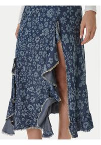 Desigual Spódnica jeansowa Anem 26SWFW04 Niebieski Regular Fit. Kolor: niebieski. Materiał: lyocell #4