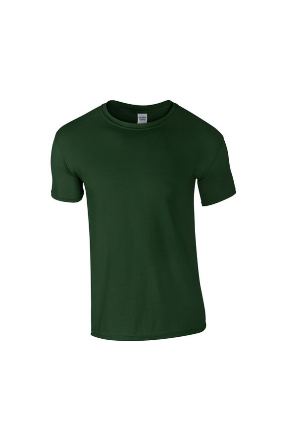 GILDAN - Koszulka Softstyle Dla Dorosłych Unisex. Kolor: czerwony, wielokolorowy, zielony. Sport: turystyka piesza