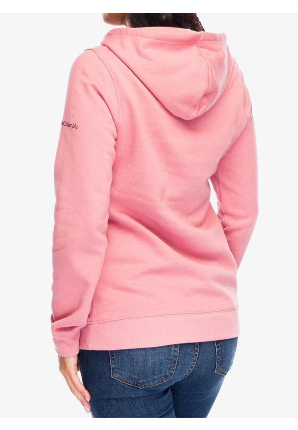 columbia - Bluza z kapturem damska Columbia Trek Graphic Treatment Hoodie. Typ kołnierza: kaptur. Kolor: różowy