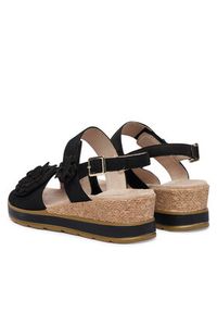 Caprice Sandały 9-28711-46 Czarny. Kolor: czarny. Materiał: skóra, nubuk #3