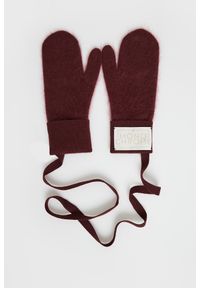 Marella - Rękawiczki damskie kaszmirowe Canard MARELLA. Materiał: kaszmir