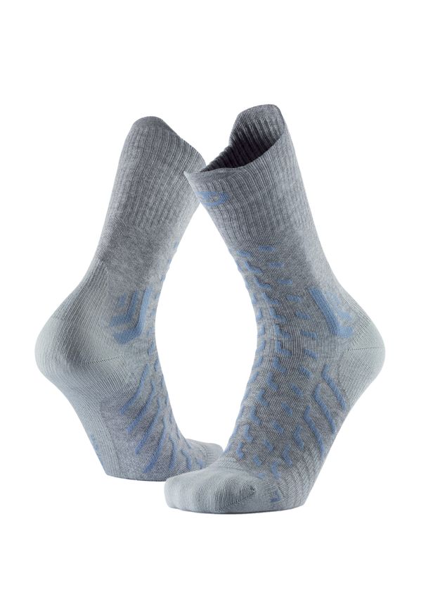 Skarpety trekkingowe dorosly Therm-ic Trekking Cool Light Crew wysokosc goleni. Kolor: szary. Materiał: lyocell. Sport: turystyka piesza