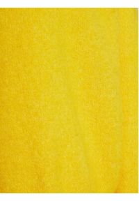 AMERICAN VINTAGE - American Vintage Sweter Vitow VITO18EE24 Żółty Regular Fit. Kolor: żółty. Materiał: wełna. Styl: vintage