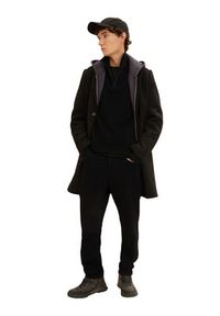 Tom Tailor Denim Sweter 1033779 Czarny Regular Fit. Kolor: czarny. Materiał: bawełna, denim #4