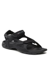 Helly Hansen Sandały Streamside Sandal 11730_990 Czarny. Kolor: czarny. Materiał: skóra