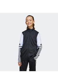 Adidas - Bluza piłkarska treningowa dla dzieci ADIDAS Squadra 25. Materiał: materiał. Sport: piłka nożna