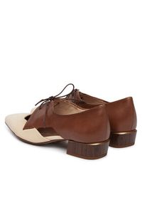 Hispanitas Półbuty BHV264628 C001 Écru. Materiał: skóra #5