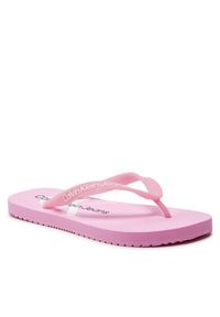 Calvin Klein Jeans Japonki Beach Sandal Monologo Tpu YW0YW01246 Różowy. Kolor: różowy #3