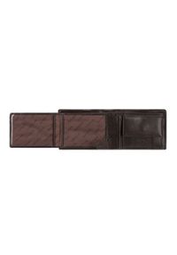 Wittchen - Męski portfel skórzany podwójnie rozkładany brązowy. Kolor: brązowy. Materiał: skóra #8
