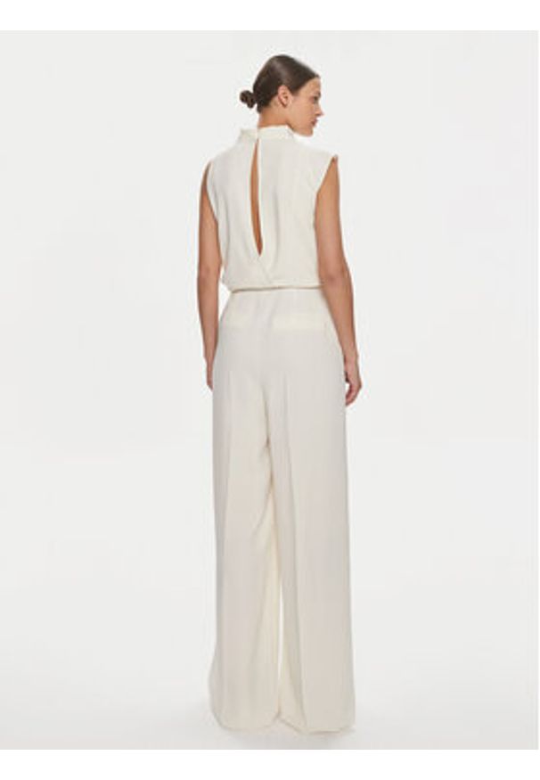 Marella Kombinezon Lilia 2413241013 Écru Regular Fit. Materiał: syntetyk