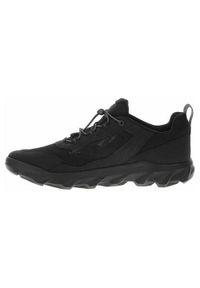 ecco - Buty trekkingowe męskie Ecco MX. Kolor: czarny. Materiał: guma, materiał, tkanina, syntetyk. Szerokość cholewki: normalna