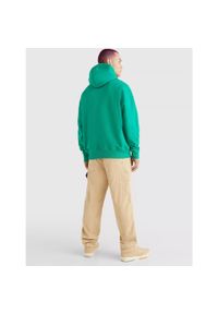 TOMMY HILFIGER - Bluza z kapturem Tommy Hilfiger Badge, Mężczyźni. Typ kołnierza: kaptur. Kolor: zielony. Materiał: bawełna, materiał #2