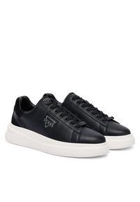 Guess Sneakersy FMFBAN LEL12 Czarny. Kolor: czarny. Materiał: skóra