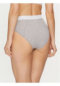 VERSACE - Versace Figi klasyczne z wysokim stanem 1013505 Szary. Stan: podwyższony. Kolor: szary. Materiał: bawełna #4