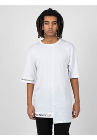 La Haine Inside Us T-shirt "Lalbatro" | P2308 3M | LALBATRO | Mężczyzna | Biały. Kolor: biały. Materiał: bawełna. Długość: długie. Wzór: nadruk #3