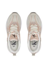 Calvin Klein Jeans Sneakersy Retro Tennis Su-Mesh Wn YW0YW00891 Beżowy. Kolor: beżowy. Materiał: mesh #5