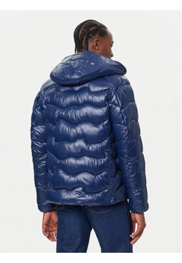 Save The Duck Kurtka zimowa D32390M LOVE21 Granatowy Regular Fit. Kolor: niebieski. Materiał: syntetyk. Sezon: zima