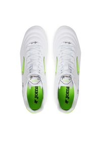 Joma Buty do piłki nożnej Aguila 2502 AGUS2502FG Biały. Kolor: biały. Materiał: skóra #6
