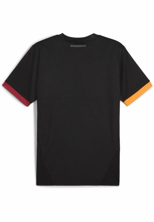 Puma - Męska koszulka Galatasaray SK Special PUMA Black Intense Orange Red Rhythm. Kolor: czarny, wielokolorowy, pomarańczowy, czerwony, żółty. Materiał: prążkowany. Wzór: aplikacja