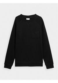 outhorn - Outhorn Bluza OTHAW23TSWSM680 Czarny Regular Fit. Kolor: czarny. Materiał: bawełna