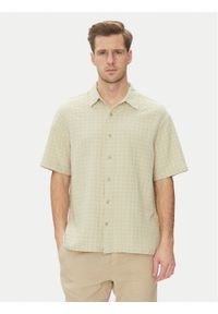 Jack & Jones - Jack&Jones Koszula Dobby 12277184 Zielony Relaxed Fit. Kolor: zielony. Materiał: bawełna