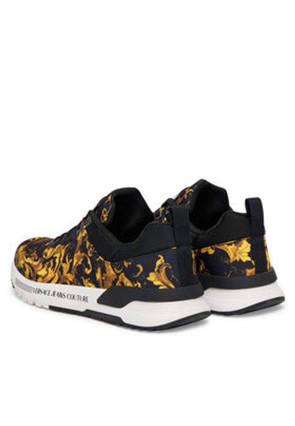 Versace Jeans Couture Sneakersy 79YA3SA1 ZSD05 G89 Kolorowy. Materiał: materiał. Wzór: kolorowy